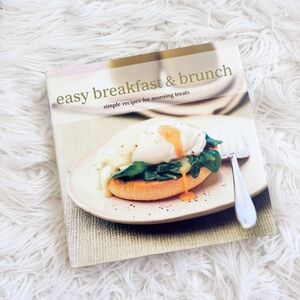 Crate & Barrel | Easy Breakfast & Brunch Hardcover Cookbook